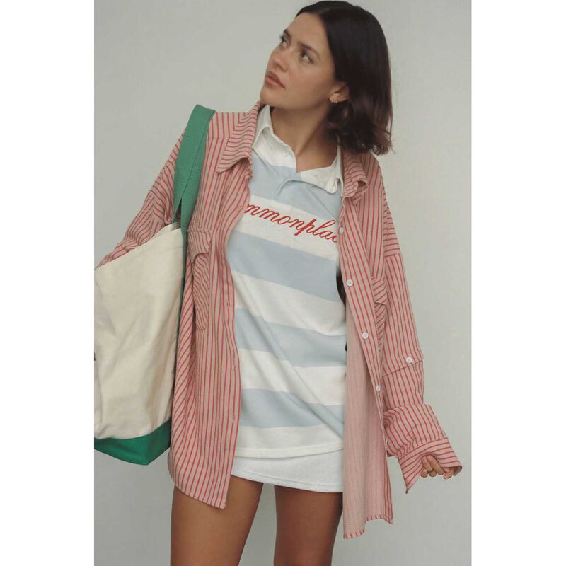 COMMONPLACE ESSENTIALS Classico Overshirt image number 2